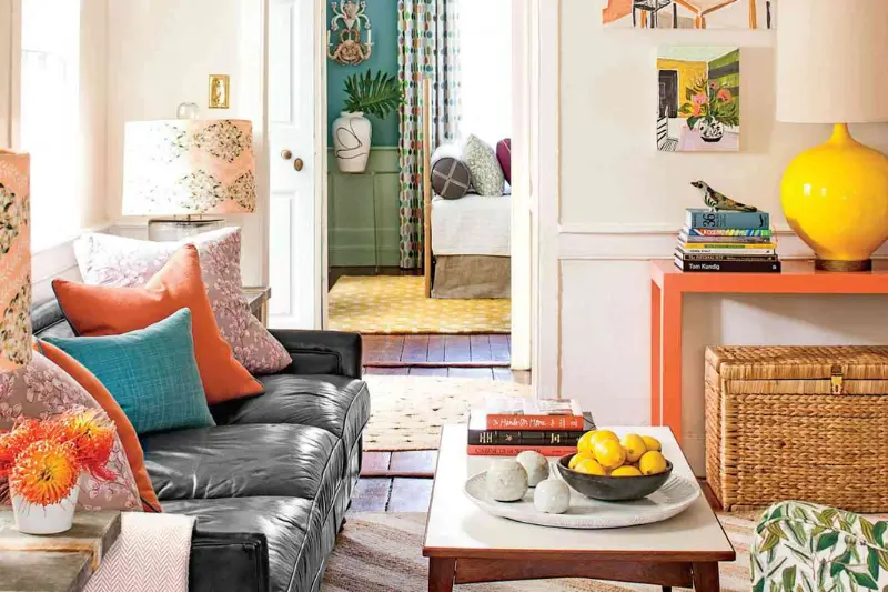 decorate with mirrors