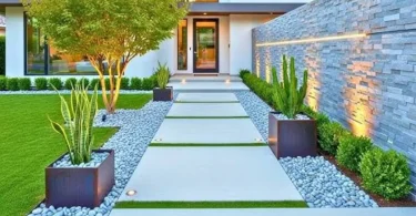 front yard garden