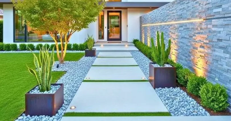 front yard garden
